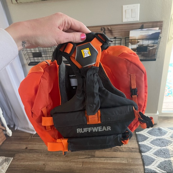 RUFFWEAR DOG BACKPACK SZ XS ORANGE - Picture 3 of 5
